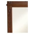 thumbnail image 3 of Elegant Decor Danville 32 in. Traditional Mirror in Brown (VM3001BR), 3 of 4