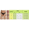 thumbnail image 3 of Cathalem Womens Underwear Thong Plus Size Womens Underwear, Underwear Women Tummy Control Underwear Briefs Panties Plus Size(White,XL), 3 of 5