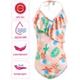thumbnail image 4 of As Rose Rich Girls Swimsuit Ruffle One Piece Bathing Suits UPF50+, 8, 4 of 8