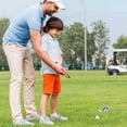 thumbnail image 2 of Costway Hierro Junior #7 para niños con varilla de fibra de vidrio y funda para la cabeza. Palo de golf de práctica junior, verde., 2 of 5