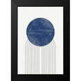 thumbnail image 2 of The Miuus Studio 18x24 Black Modern Framed Museum Art Print Titled - Blue Moon No2., 2 of 5