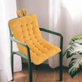 thumbnail image 6 of Colaxi Office Chair Cushion Back Cushion Non Slip Cartoon with Fixing Band Desk Chair Cushion with Backrest for Dorm Office Car Home Ginger Yellow, 6 of 9