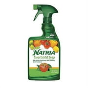 Natria 706230A Insecticidal Soap Organic Miticide, 24 oz, Ready-to-Use