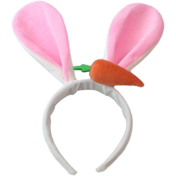 vlrwzc Easter Adult Cute And Comfortable Hairband Rabbit Ear Headband Bunny Ear Hairband Hair Accessories
