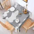 thumbnail image 2 of Camouflage Square Tablecloth 52x52in(132x132cm) – Waterproof Polyester Printed Table Cover, Wrinkle Resistant & Washable for Kitchen Dining Picnic Party Decor, 2 of 6