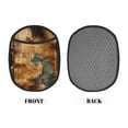 thumbnail image 2 of Naloa Antique Map Adventure Scene Silicone Pot Holders, Oven Mitts Heat Resistant Hot Pads, Non Slip Pot Holder for Kitchen Baking and Cooking 9.4 x 7.5 Inches, 2 of 7
