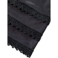 thumbnail image 4 of Inevnen Half Slips for Under Dresses Skirt Extenders Skirt Womens Half Slip Satin Anti Static Lace Long Underskirt, 4 of 5