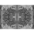 thumbnail image 1 of Ahgly Company Indoor Rectangle Patterned Dark Gray Area Rugs, 7' x 9', 1 of 1