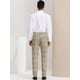 thumbnail image 5 of Pantalones de Vestir Lars Amadeus Hombre Informales A Cuadros Naranja Verde S, 5 of 6