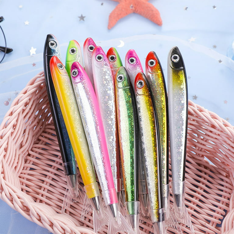 Realistic Fish Ballpoint Pen Kawaii Novelty Fish Pen Fishing Party Favors  for School Office Home Parties
