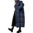thumbnail image 3 of PRETTYGARDEN Women's Winter Long Puffer Coats Hooded Zip Up Casual Thickened Down Jackets Trendy Warm Clothes Outerwear, 3 of 8