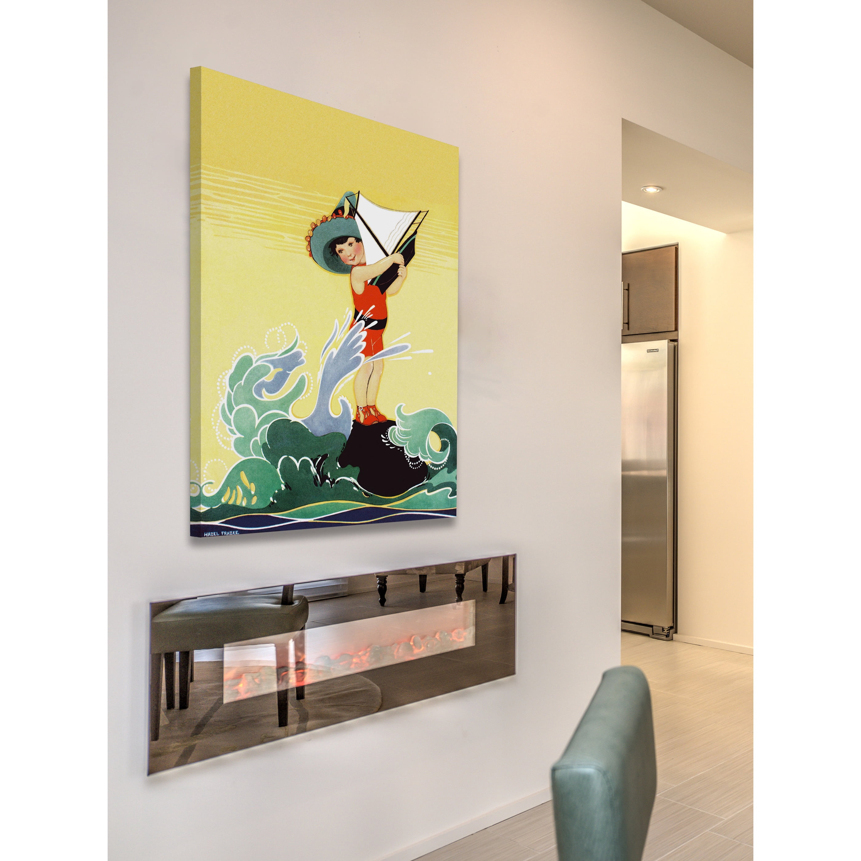 Marmont Hill "Storm" by Curtis Painting Print on Canvas