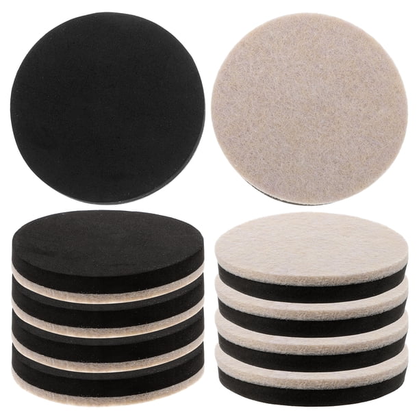 10 almohadillas de fieltro para sillas, protectores de patas para suelos de madera, protectores de suelo para muebles de madera, almohadillas de fieltro antideslizantes para patas de sillas.