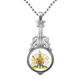 thumbnail image 1 of Colgante de guitarra plateado Unbranded Reino Unido Europa emblema nacional Torque Star Moon 50 cm, 1 of 3