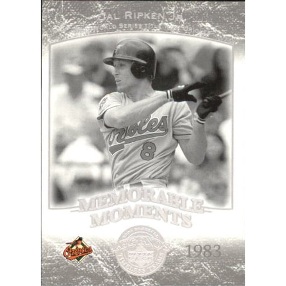 2004 UD Legends Timeless Teams #225 Cal Ripken MM 83 MLB Baseball Trading Card