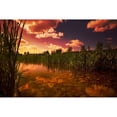 thumbnail image 2 of Posterazzi DPI1830473LARGE Sunset Over A Lake Poster Print by Darren Greenwood, 36 x 24 - Large, 2 of 4