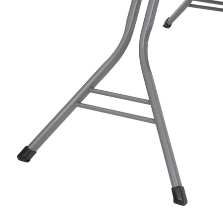 BETTER HOMES & GARDENS WIDE‑TOP IRONING BOARD – 47″ X 38″, ADJUSTABLE HEIGHT, STEEL FRAME, BUILT‑IN IRON REST AND CLOTHES RACK, NON‑SLIP FEET, GREY