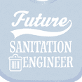 thumbnail image 4 of Inktastic Future Sanitation Engineer Job Boys or Girls Baby Bib, 4 of 4