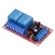 thumbnail image 4 of Módulo de relé con 2 canales, botón de bloqueo automático, disparador de nivel alto y bajo con interruptor de luz, 12 V, 4 of 12