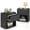 Black(2 Drawer), variant on Brafabhome Rattan Nightstand Set of 2 with Drawers, Modern Bedside Table with Large Storage for Bedroom, Accent Sofa End Tables for Living Room | Beige