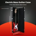 thumbnail image 2 of Yescom Electric Bass Guitar Hard Case Wooden Hard Shell Carrying Case Lockable with Key Square, 2 of 9