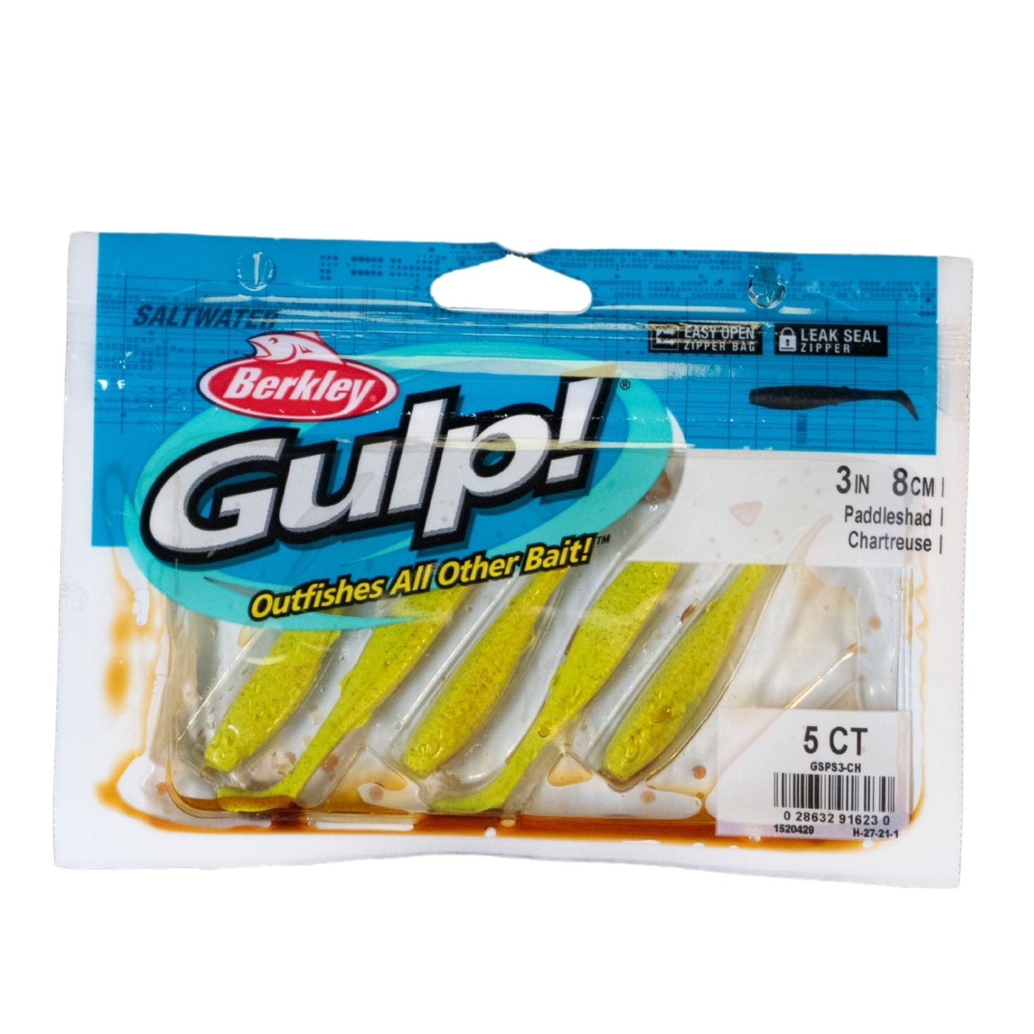 Berkley Gulp! Saltwater Paddleshad Soft Bait