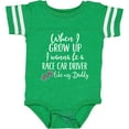 thumbnail image 3 of Inktastic Future Race Car Driver Like Daddy Boys Baby Bodysuit, 3 of 5
