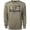 Military Green, variant on Lift-O'Clock Workout Shirt for Men – Funny Gym T-Shirt, Weightlifting Gift, Motivational Fitness Tee, Heather Grey, X-Large