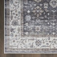 thumbnail image 4 of Nourison Fulton Vintage Charcoal 2'3" x 7'6" Area Rug, (2x8), 4 of 7