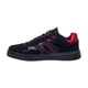 thumbnail image 3 of Tenis Hombre Sneaker Moda Casual Basics Urbana Tipo Gamuza Negro Detalle Rojo Suave 024C2R negro 28 Love Clasben 024C2R, 3 of 7