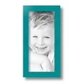 thumbnail image 2 of ArtToFrames 5x11" Aqua Picture Frame, Green Wood Poster Frame, with Regular Glass and 2 (FBPL-4428), 2 of 8