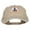 Khaki, variant on Yoga Pose Patched Washed Cap - Brown OSFM