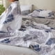 thumbnail image 4 of Edredón de Verano Lavado y Acondicionado | Edredón de Verano Ligero y Fresco, 98 % Algodón | Manta Transpirable Que Absorbe La Humedad, Lavable a Máquina | Ideal para Dormitorios, Siestas, Viajes y S, 4 of 6