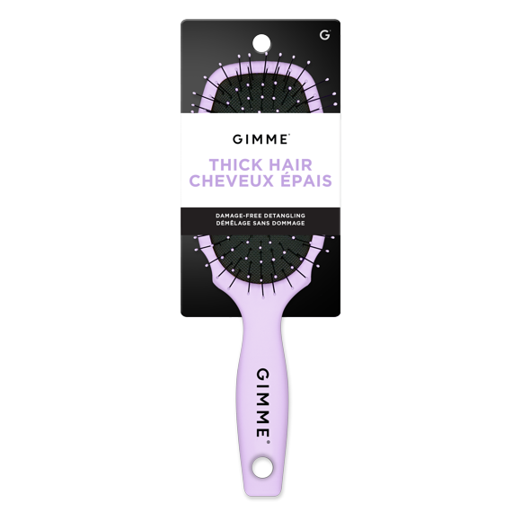 Gimme Thick Hair Detangling Brush, Purple