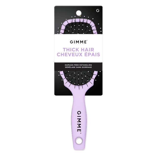 Gimme Thick Hair Detangling Brush, Purple