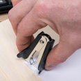 thumbnail image 5 of Staple Remover, Staple Puller, Extra Wide Finger Grip, Steel Jaws, Pack Of 3, Black, 5 of 5
