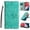Green, variant on Case for Google Pixel 10 /10 Pro, Premium PU Leather Magnetic Closure Flip Wallet Phone Case with Card Holder Cash Slot Stand Function Embossed Flower Shockproof Lanyard Case Cover - Blue