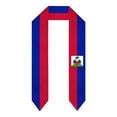 thumbnail image 7 of Haiti Flag Thick Graduation Sash Stole Scarf Double Sided Honor Stole For Graduation Students Class Of 2024, 7 of 7