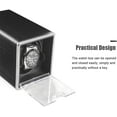 thumbnail image 4 of Mechanical Watch Automatic Winding Box, Quiet Open Lid Self-Stop Single Watch Shaker, for Mechanical Watch Anti-Stopping, Anti-Dust/Wear, Storage Display, 4 of 6