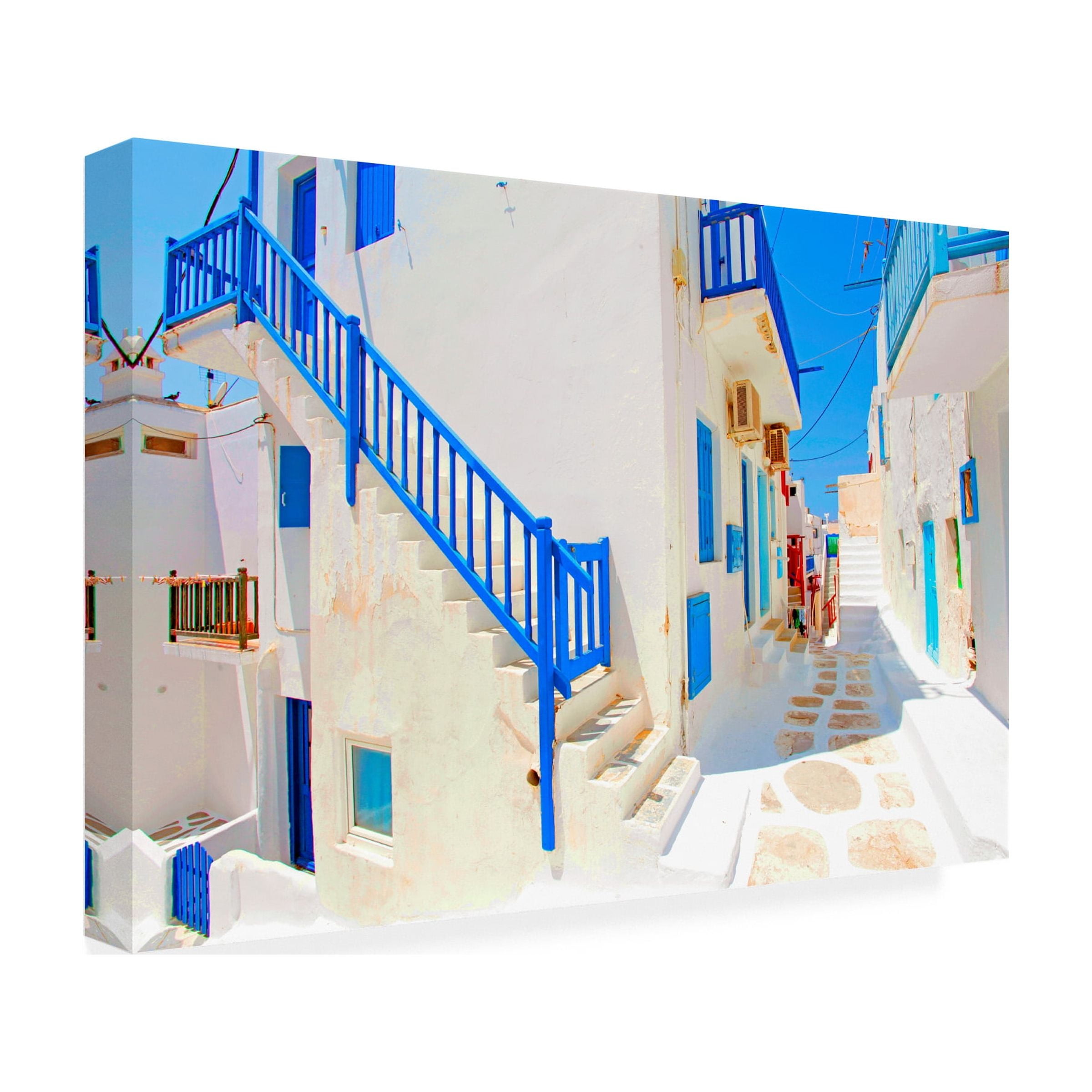 Dieter Matthes 'Mykonos Iii' Canvas Art