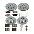 thumbnail image 3 of Power Stop Front and Rear Stock Replacement Brake Pad and Rotor Kit KOE2728 Fits 1998 Volvo S70, 3 of 8