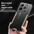 thumbnail image 4 of For Xiaomi Redmi Note 14 4G (163.25x76.55x8.16mm) Phone Case Aluminium Alloy TPU PC Back Cover - Blu, 4 of 5