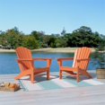 thumbnail image 2 of Chaise Adirondack Classique d'Extérieur (Ensemble de 2) en Orange, 2 of 8