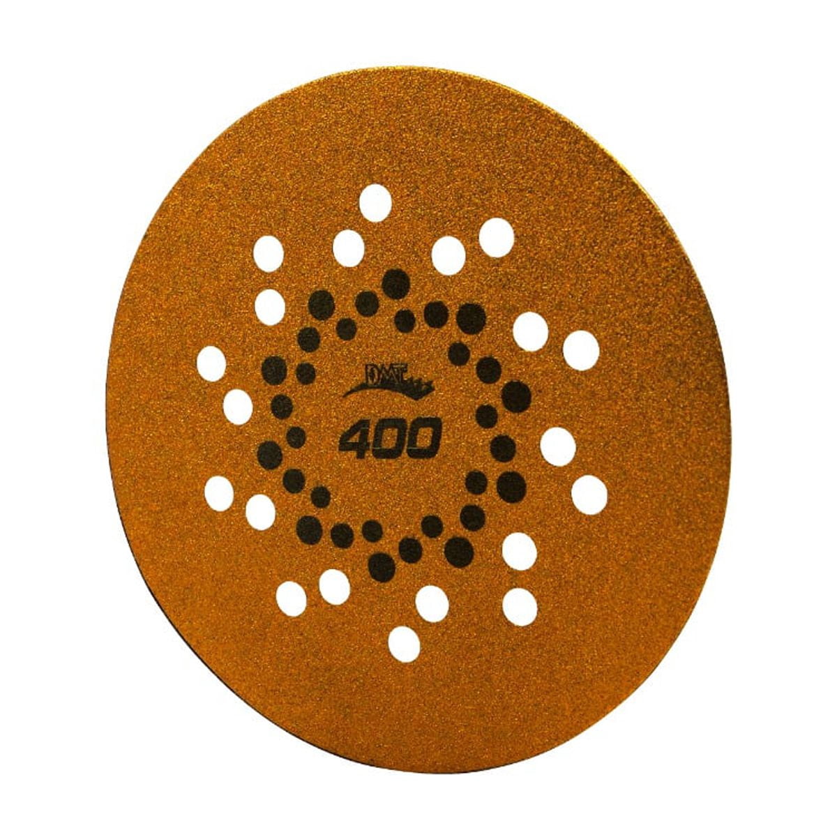 DMAXX 5 Inch Surface Removal Steel Disc for Random Orbital Sander with Diamond Carbide Abrasives - Hook and Loop Reverse Attachment, 400 Grit