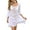 White, variant on Women's Beach Swimsuit Sheer Cover Up Uv Protection Thin Soft Chiffon Swimwear Light Sexy Swimming Knit Black Small-X-Large
