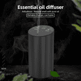 thumbnail image 3 of Graflsoa Wireless Car Aroma Diffuser with Adjustable Mist, USB/Battery Powered, Aluminum Alloy Design, Silent Operation, Black, 3 of 7