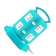 thumbnail image 4 of Compact Tower Power Strip with USB Ports, Overload Protection, and Portable Handle, 220V 10A, Ideal for Space-Saving and Safe Charging Solutions, 4 of 6