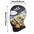 thumbnail image 3 of BotaniNest Hat Style Sunscreen Breathable Full Face Motorcycle Cycling Full Head Suitable For Holidays Such As Carnival, 3 of 5