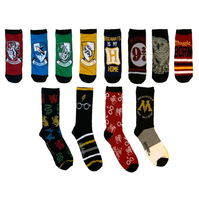 Calendario de Adviento de 12 Days of Socks de Harry Potter para hombre