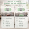 thumbnail image 6 of Memory Foam Lumbar Support Pillow, Ergonomic Lower Back Cushion for Back, 6 of 7